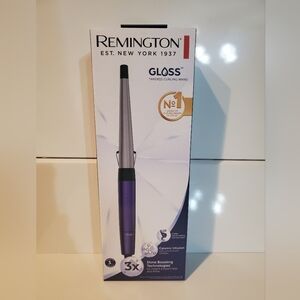 Brand New Remington Gloss Tapered Wand - Purple and Silver